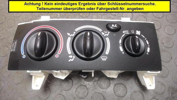 Foto: HEIZUNGSBETÄTIGUNG ( KLIMA ) eines Renault Megane 1.4 Liftback