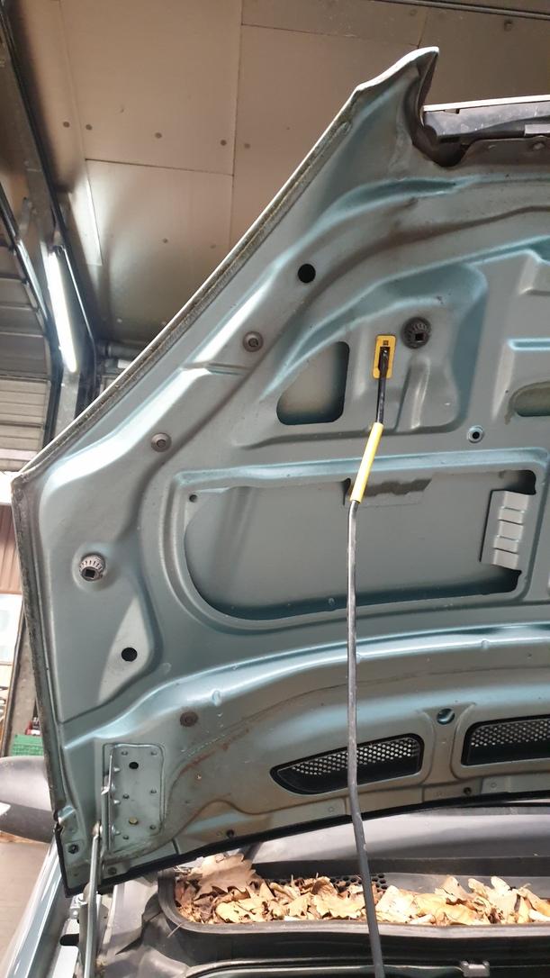 Foto: MOTORHAUBE eines Mercedes-Benz A 150 CL