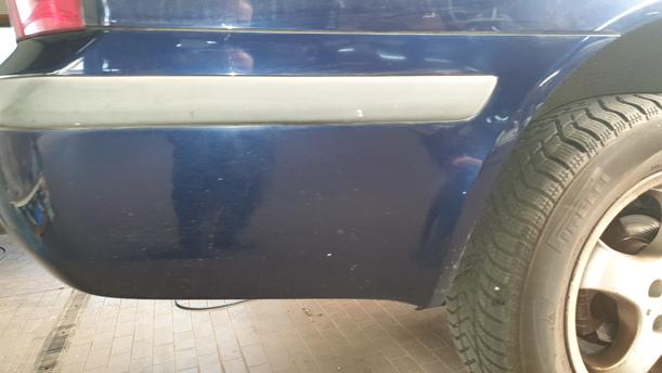Foto: STOSSFÄNGER / STOSSSTANGE HINTEN eines Skoda Octavia 1.8 T Combi CLX