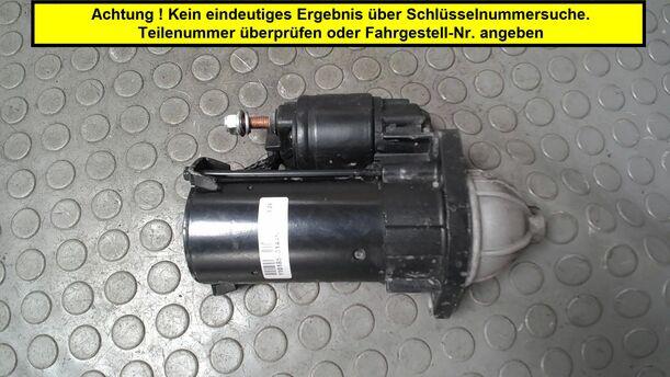 Foto: ANLASSER ( SCHALTGETRIEBE ) eines Mercedes-Benz A 150