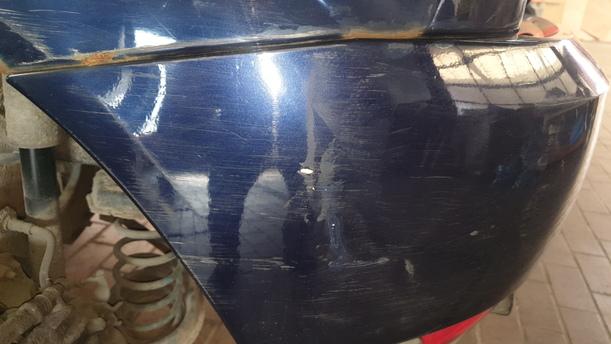 Foto: STOSSFÄNGER / STOßSTANGE HINTEN eines Ford Focus Viva X