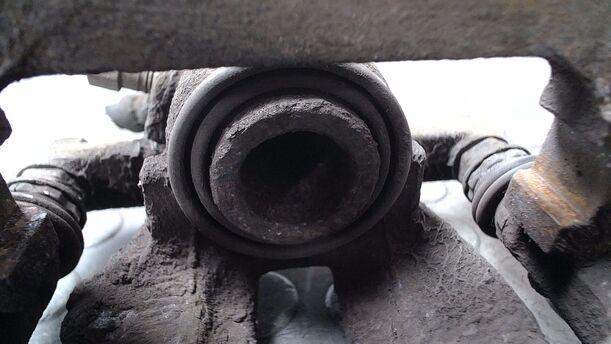 Foto: BREMSSATTEL HINTEN LINKS eines Mercedes-Benz A 150 Viva X