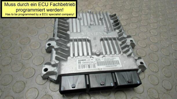 Foto: STEUERGERÄT DIESELEINSPRITZUNG / MOTORSTEUERGERÄT eines Peugeot 407 HDi 205 Bi-Turbo Automatik GL