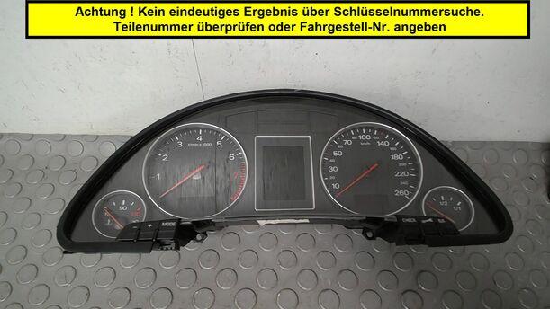 Foto: TACHOEINHEIT/ KOMBIINSTRUMENT eines Audi A4 1.6 GL