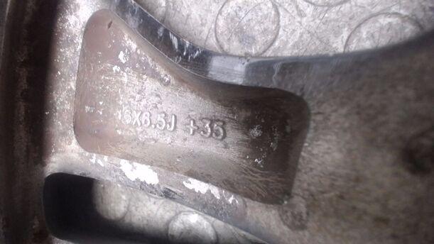 Foto: ALUFELGE6,5X16 ET35 eines Fiat 500 1.4 16V Dualogic Si