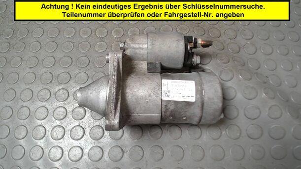 Foto: ANLASSER eines Fiat Panda 1.1 Si