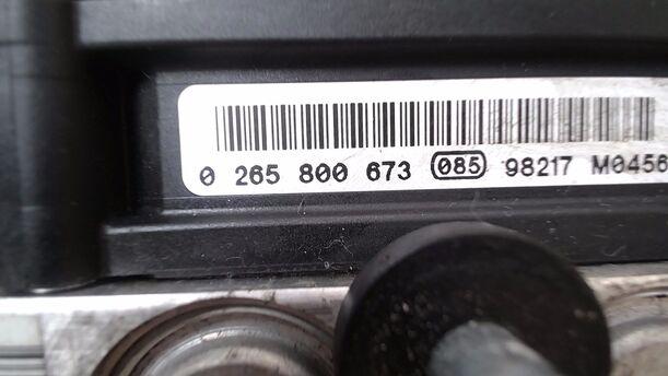 Foto: HAUPTBREMSAGGREGAT ABS eines Fiat Panda 1.1 Si