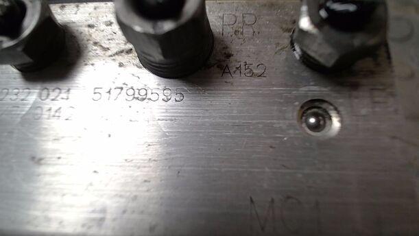 Foto: HAUPTBREMSAGGREGAT ABS eines Fiat Panda 1.1 Si