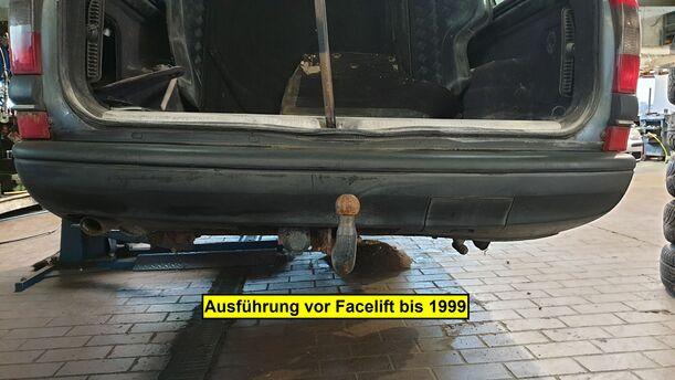 Foto: STOSSFÄNGER / STOSSSTANGE HINTEN ( VOR FACELIFT ) eines Opel Omega Caravan 2.0 16V Si