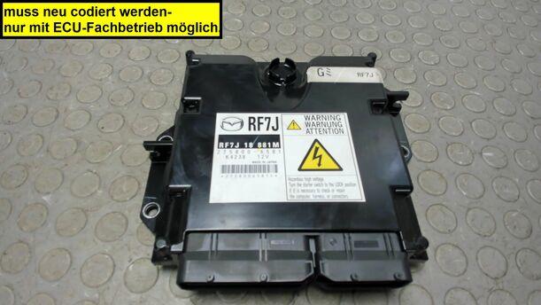 Foto: STEUERGERÄT DIESELEINSPRITZUNG / MOTORSTEUERGERÄT eines Mazda 6 Sport Kombi 2.0 CD DPF