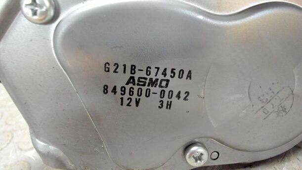 Foto: SCHEIBENWISCHERMOTOR HINTEN eines Mazda 6 Sport Kombi 2.0 CD DPF