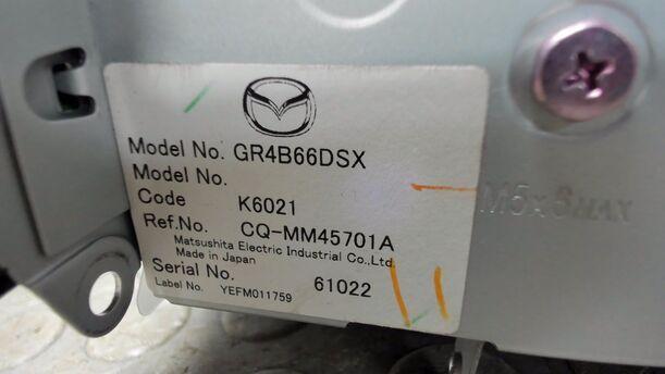Foto: RADIO ( OHNE CODE ) eines Mazda 6 Sport Kombi 2.0 CD DPF Si
