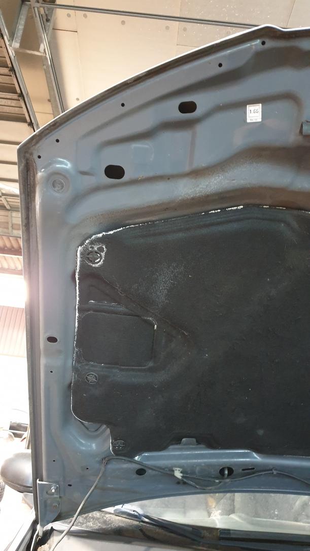 Foto: MOTORHAUBE eines Nissan Almera 1.5 dCi