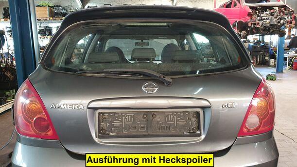 Foto: HECKKLAPPE / HECKDECKEL eines Nissan Almera 1.5 dCi
