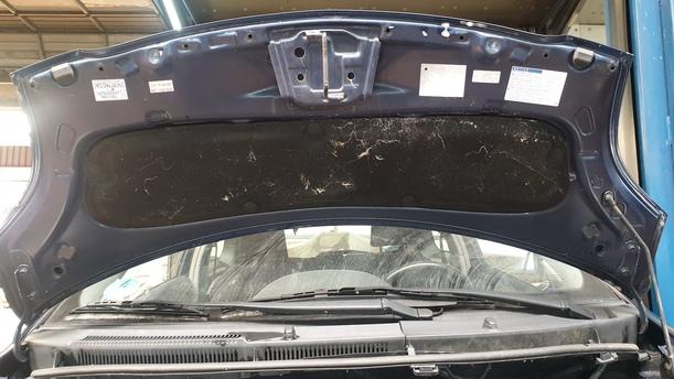 Foto: MOTORHAUBE eines Toyota Yaris 1.4 D-4D