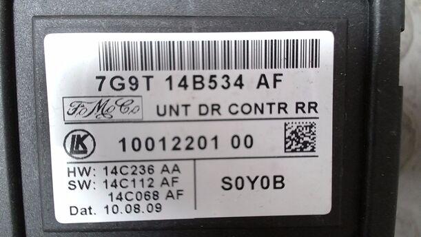 Foto: TÜRSTEUERGERÄT HINTEN LINKS eines Ford Mondeo Turnier 2.0 TDCi