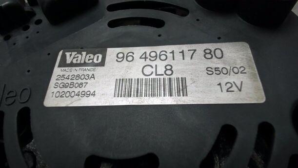 Foto: LICHTMASCHINE / GENERATOR eines Peugeot 307 Break 110