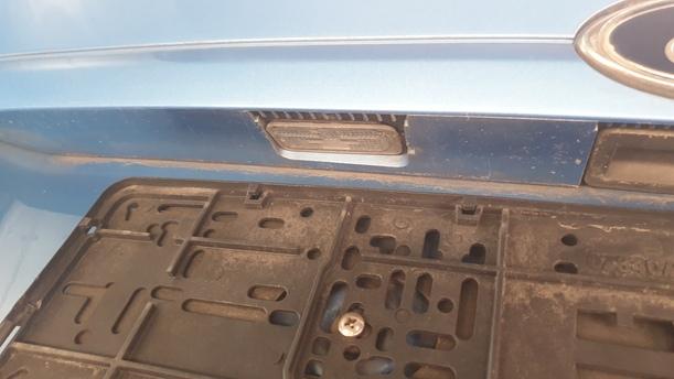 Foto: HECKKLAPPE / HECKDECKEL eines Ford Fiesta 1.6 TDCi
