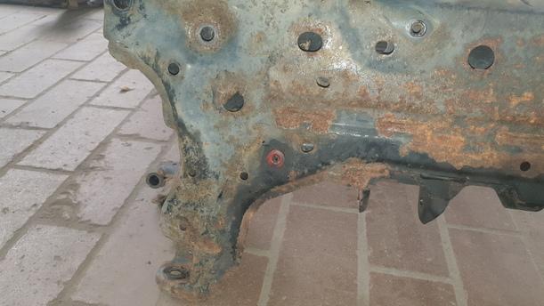 Foto: VORDERACHSTRÄGER / ACHSE VORN eines Ford Fiesta 1.6 TDCi