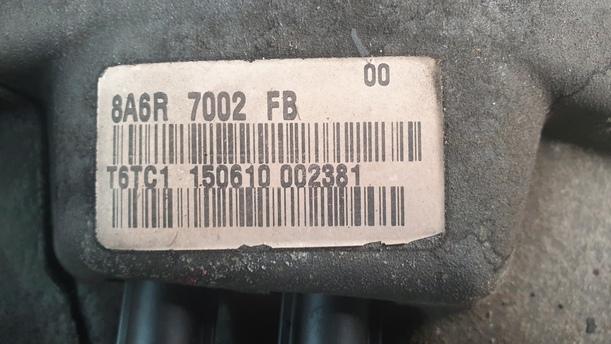 Foto: SCHALTGETRIEBE 5-GANG P8A6R7002FL eines Ford Fiesta 1.6 TDCi