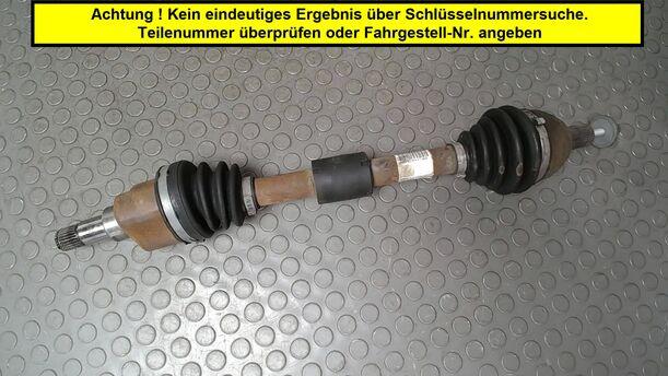 Foto: ANTRIEBSWELLE LINKS ( SCHALTGETRIEBE ) eines Ford Focus 1.6 16V