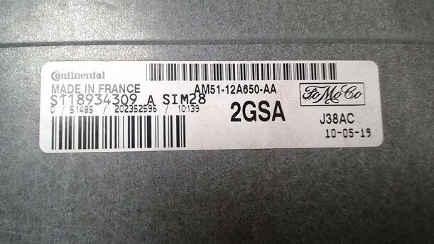 Foto: STEUERGERÄT EINSPRITZUNG/ MOTORSTEUERGERÄT eines Ford Focus 1.6 16V