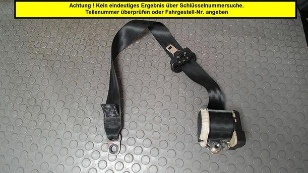 Foto: SICHERHEITSGURT VORN RECHTS ( 4/5 TÜRER ) eines Ford Focus 1.6 16V LS