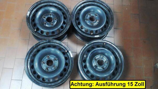 Foto: STAHLFELGENSATZ 6X15 ET 47 eines VW Golf 1.4 CD