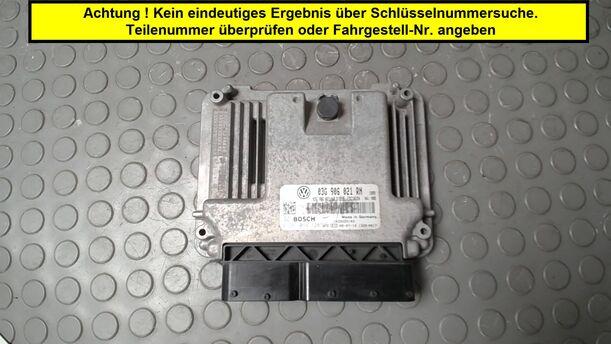 Foto: STEUERGERÄT EINSPRITZUNG/ MOTORSTEUERGERÄT eines VW Touran 1.9 TDI CD