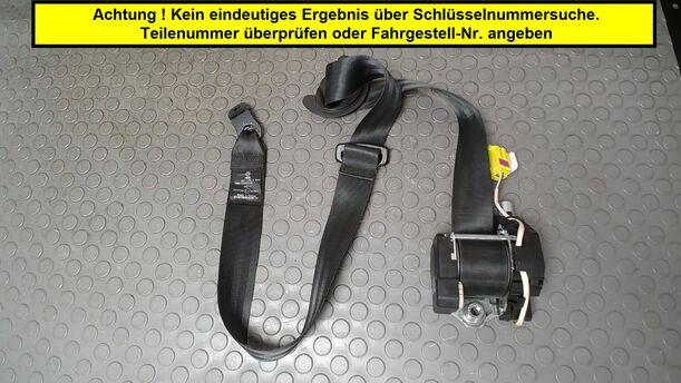 Foto: SICHERHEITSGURT VORN RECHTS eines VW Touran 1.9 TDI GL