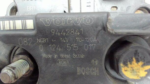 Foto: LICHTMASCHINE / GENERATOR ( 120A ) eines Volvo V70 T5 CD