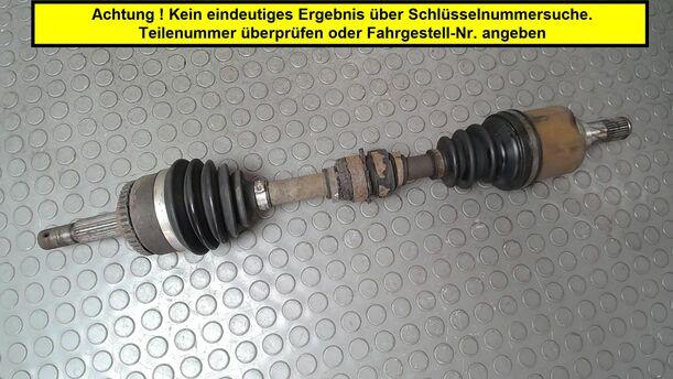 Foto: ANTRIEBSWELLE LINKS ( SCHALTGETRIEBE ) eines Nissan Almera 1.5 dCi CD