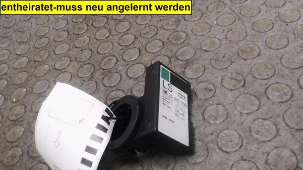 Foto: LESESPULE (ENTHEIRATET) eines Opel Meriva 1.6 16V