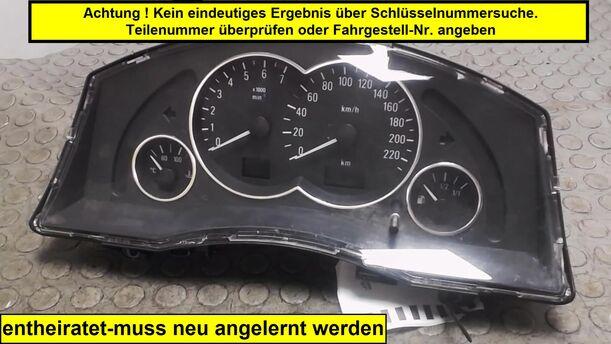 Foto: TACHOEINHEIT eines Opel Meriva 1.6 16V CL