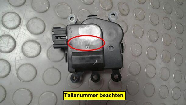 Foto: STELLMOTOR HEIZUNG eines Mazda 6 Sport Kombi 2.2 CD DPF CL