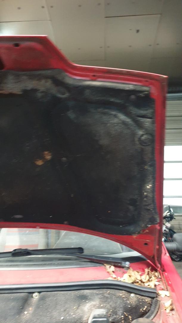 Foto: MOTRORHAUBE eines Fiat Cinquecento 0.9 i.e. GLi