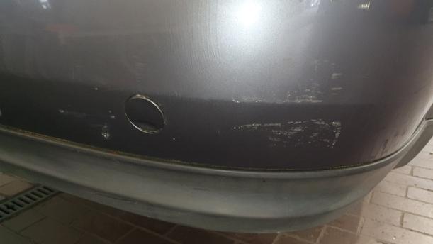 Foto: STOSSFÄNGER / STOßSTANGE HINTEN eines Opel Vectra 1.9 CDTI DX (DLX)