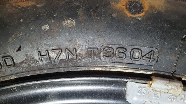 Foto: NOTRAD ( 16 ZOLL ) eines Opel Vectra 1.9 CDTI DX (DLX)
