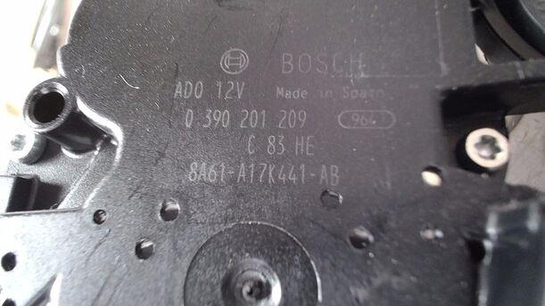 Foto: SCHEIBENWISCHERMOTOR HINTEN eines Ford Fiesta 1.6 TDCi SR