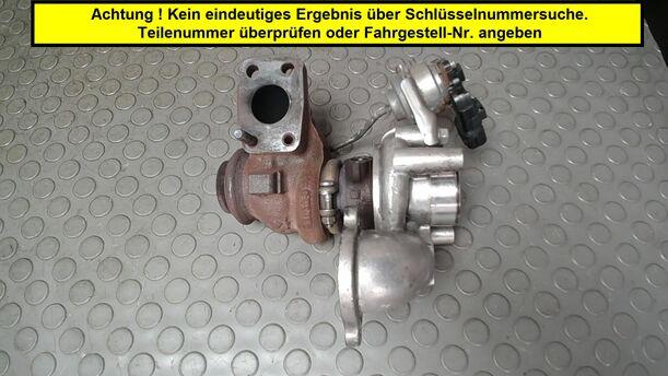 Foto: TURBOLADER eines Ford Fiesta 1.6 TDCi SX