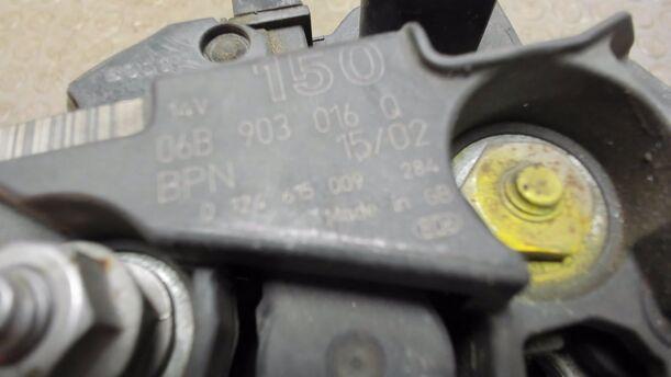 Foto: LICHTMASCHINE / GENERATOR 150 A eines Audi A4 Avant 1.6 SR