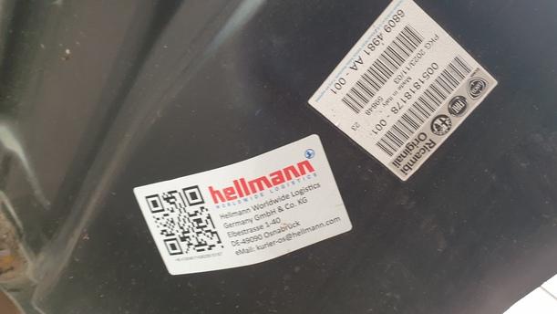 Foto: RADHAUSSCHALE INNENKOTFLÜGEL LINKS eines Fiat Bravo 1.9 Multijet 8V DPF