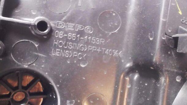 Foto: SCHEINWERFER RECHTS ( ZUBEHÖR) eines Fiat Bravo 1.9 Multijet 8V DPF