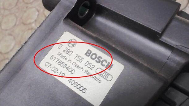 Foto: GASPEDAL eines Fiat Bravo 1.9 Multijet 8V DPF GL