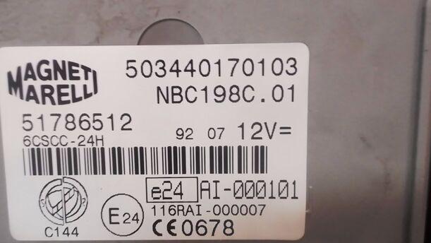Foto: BCM / BODY COMPUTER eines Fiat Bravo 1.9 Multijet 8V DPF GL