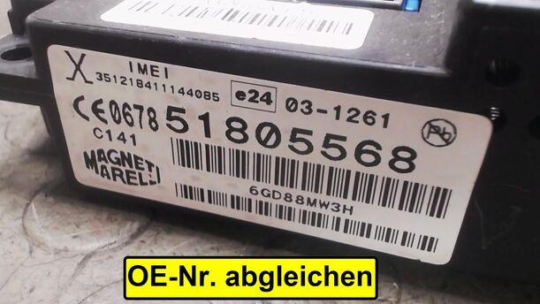 Foto: STEUERGERÄT BLUTOOTH / TELEFON eines Fiat Bravo 1.9 Multijet 8V DPF GL