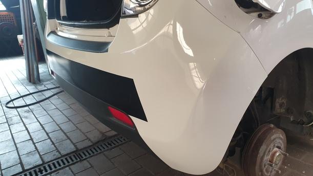 Foto: STOSSFÄNGER / STOßSTANGE HINTEN eines Chevrolet Spark 1.0 GL