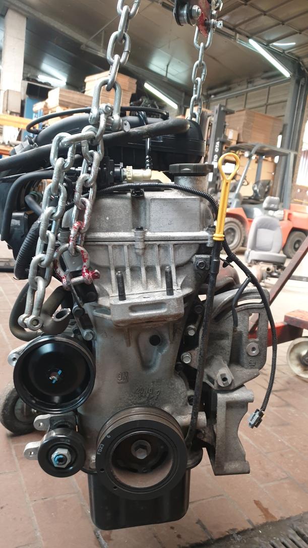 Foto: MOTOR ( B10D1 ) eines Chevrolet Spark 1.0 GT (Hotline)