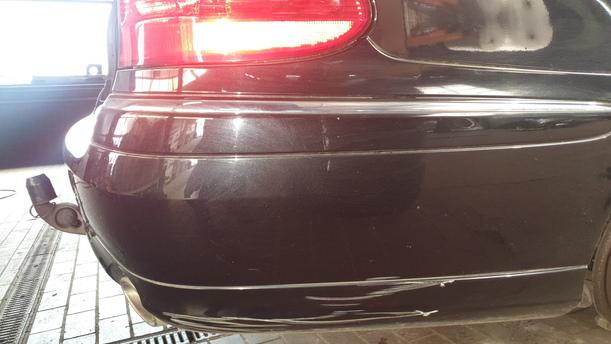 Foto: STOSSFÄNGER / STOßSTANGE HINTEN ( VOR MOPF ) eines Mercedes-Benz E 320 T CDI GL