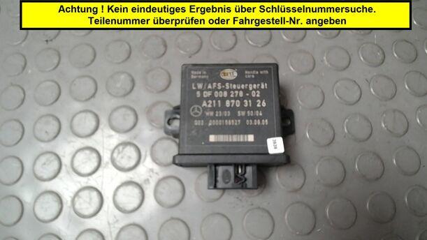Foto: STEUERGERÄT AFS/ LW eines Mercedes-Benz E 320 T CDI GL